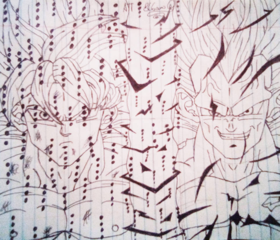 Vegeta Ui Sign Deviantart Goku UI y Vegeta UE by kakashi9647 on DeviantArt