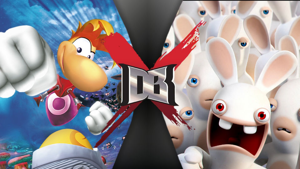 Rayman Vs Rwby DBX Rayman vs 100 Rabbids by AmericanWerewolfonDA on DeviantArt