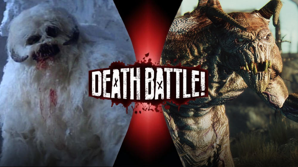 Wampa vs Deathclaw by AmericanWerewolfonDA on DeviantArt