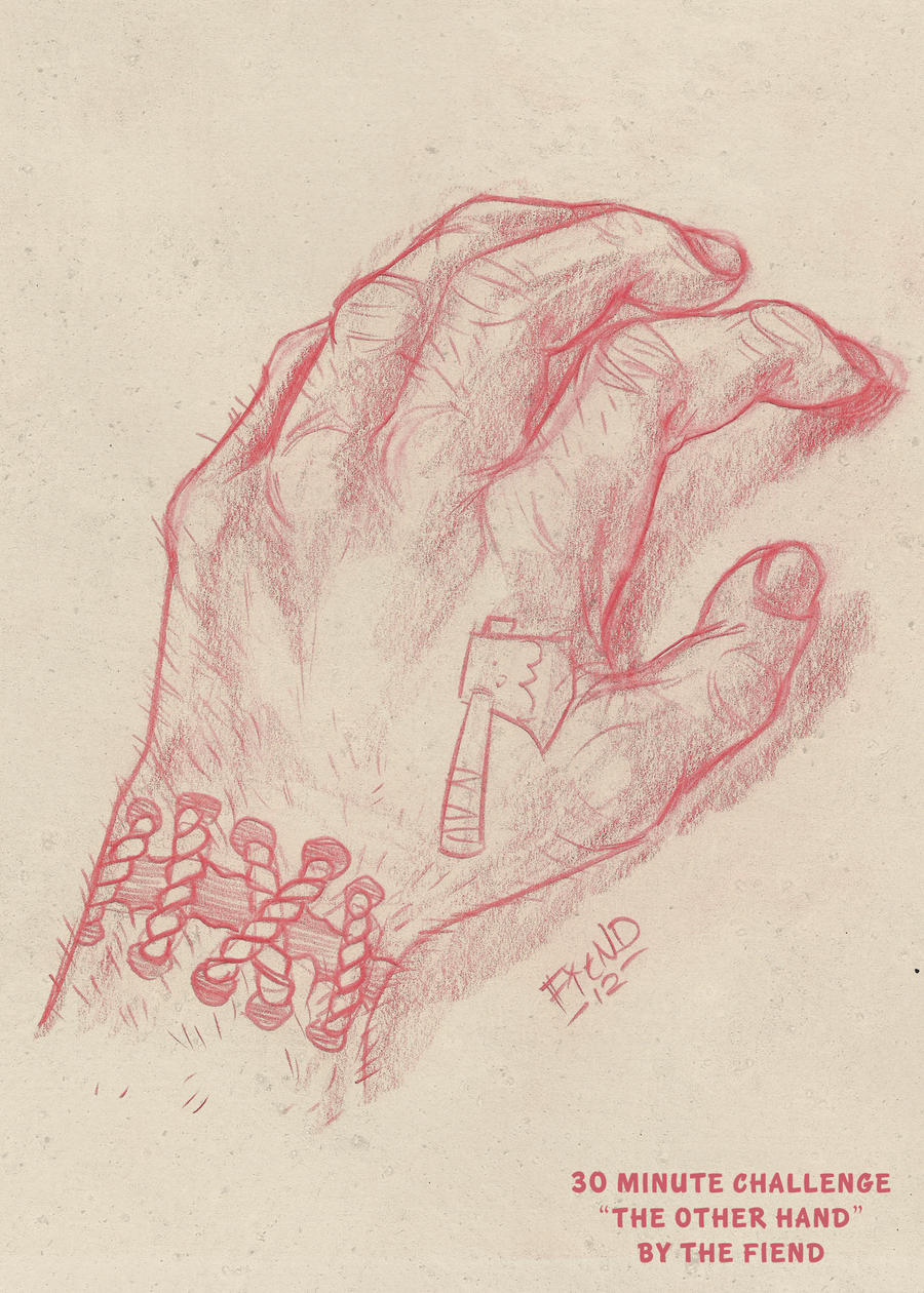 Daily Sketch Challenge 'The Other Hand'