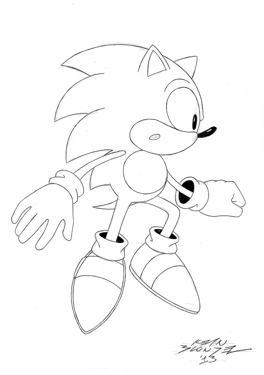 Sonic Teleported Up by classicgamer76