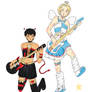 demon and angel