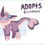 OPEN || $11 or 1100pts eeveelution adopts!