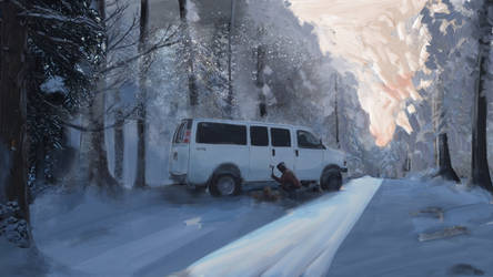 Van Living in the Winter