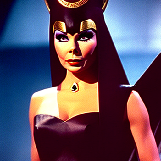 Yvonne Craig Egyptian Goddess by CaptGage on DeviantArt