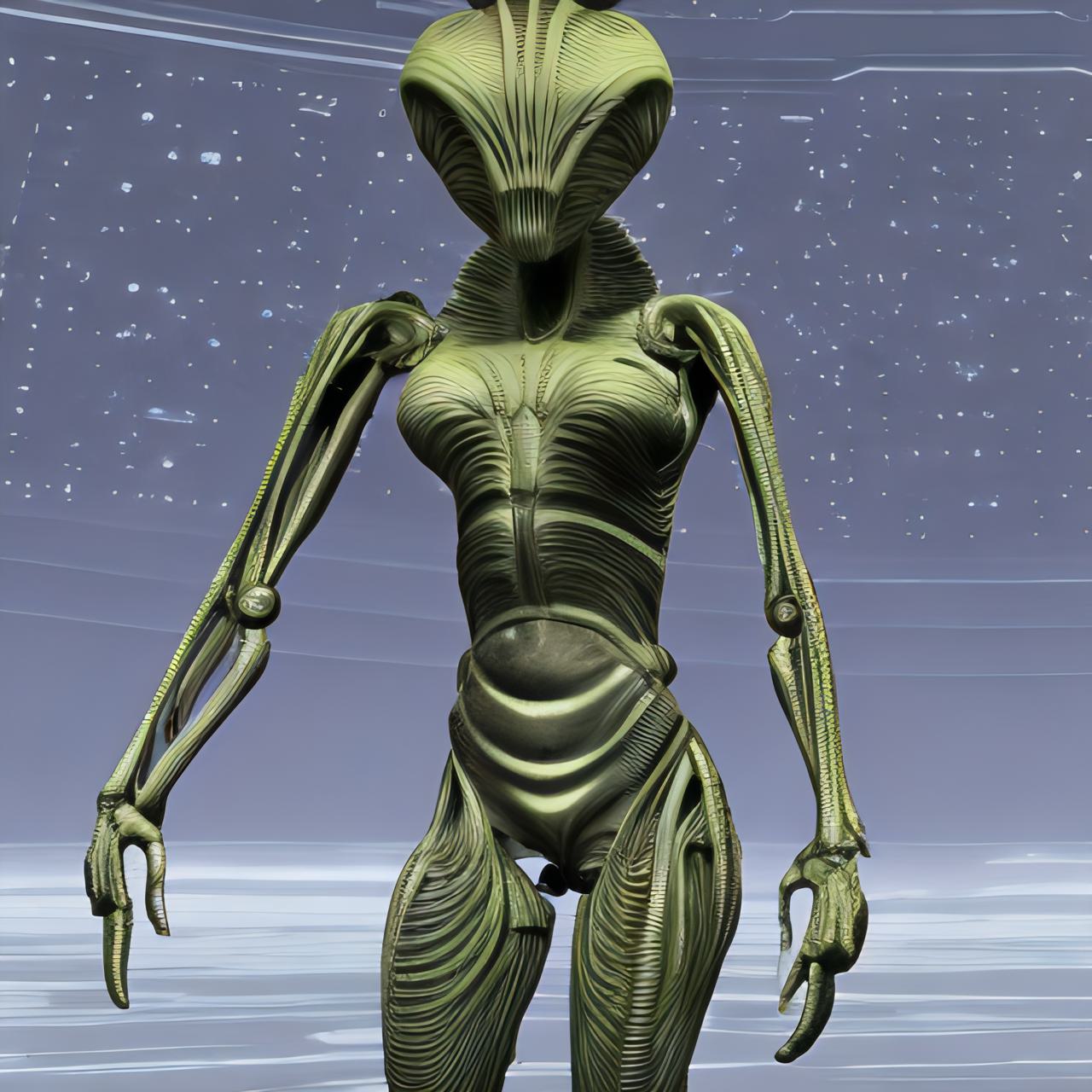 Plantlike and/or Insectoid Alien by CaptGage on DeviantArt