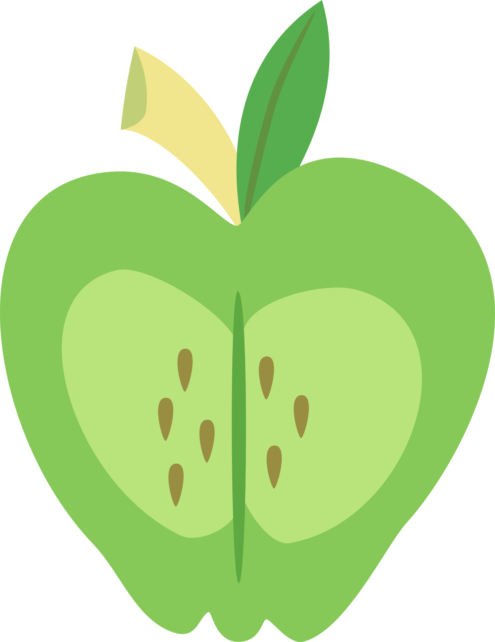 Big Macintosh's cutie mark by The-Smiling-Pony
