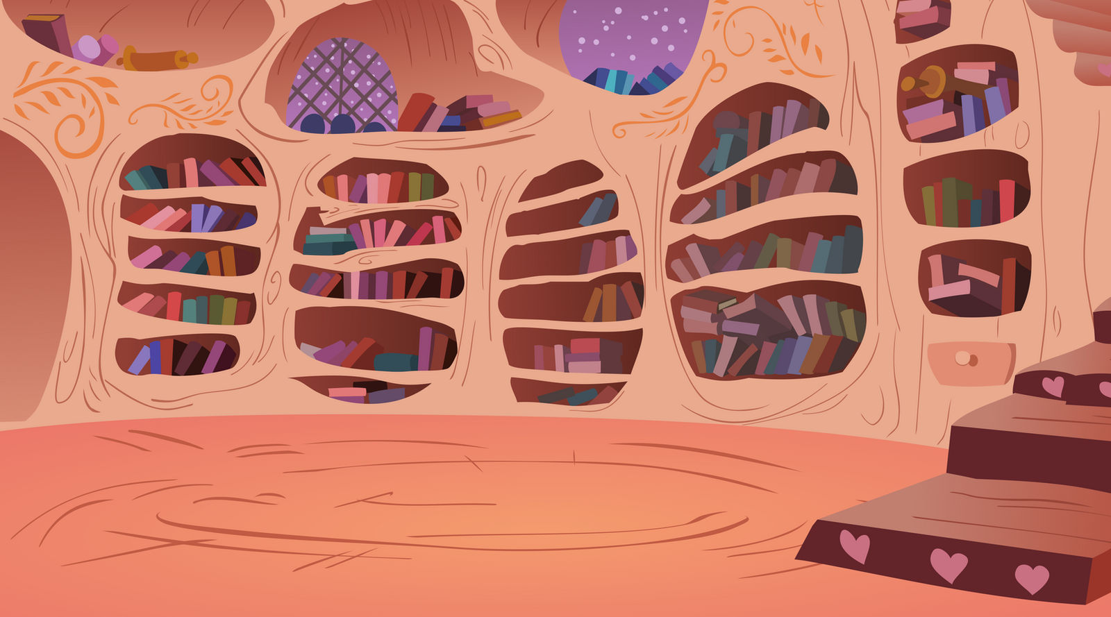 Library main room background by The-Smiling-Pony on DeviantArt