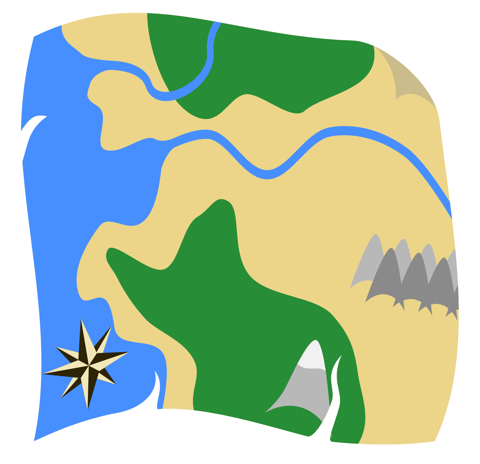 Simple map by The-Smiling-Pony on DeviantArt