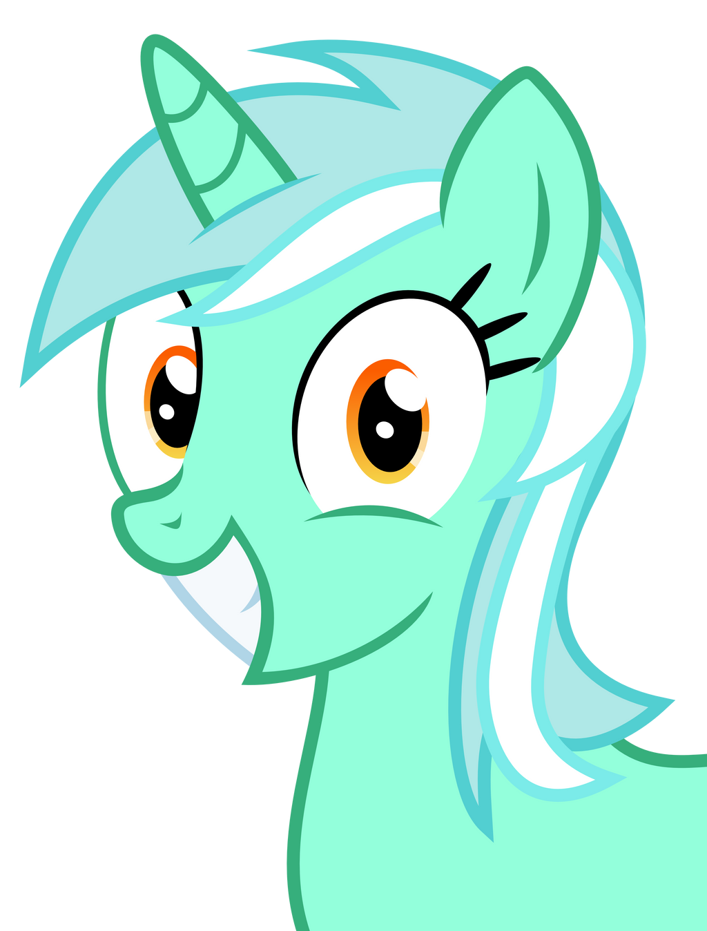 Overly happy Lyra