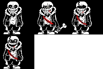 pic Last Breath Sans Phase 3 Sprite Sheet undertale last breath sans sprite