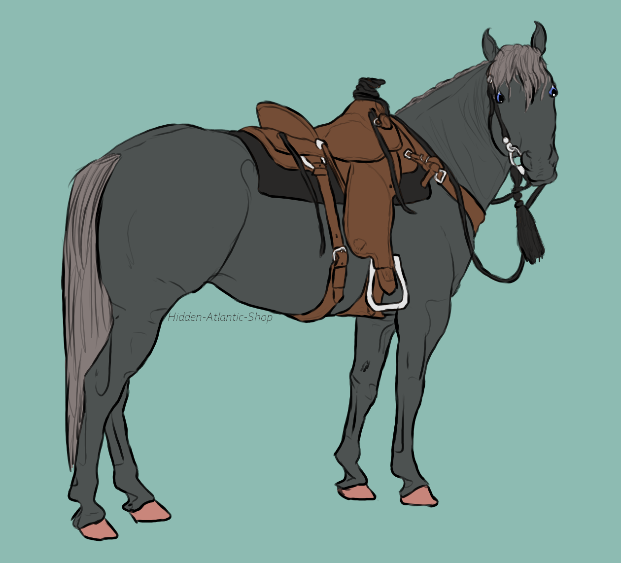 P2U Horse + Tack Lines by Hidden-Atlantic-Shop on DeviantArt