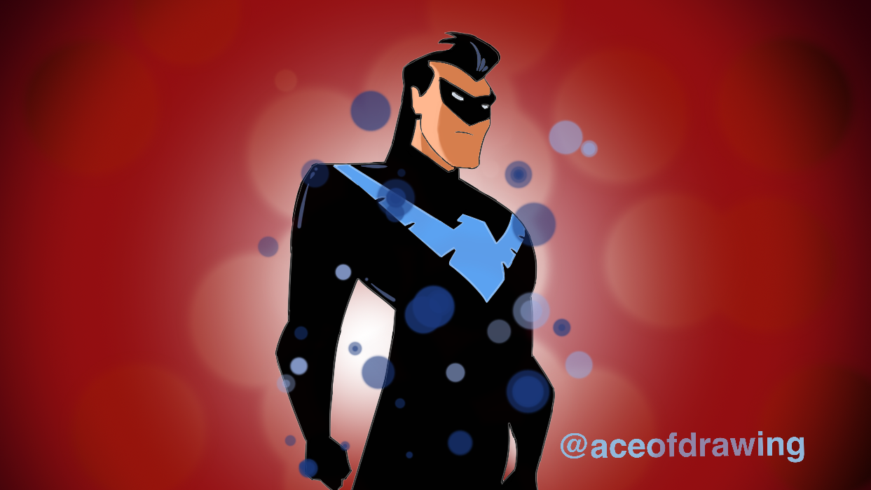 Nightwing from Batman the animated series by Aceofdrawing on DeviantArt Nightwing from Batman the animated series by Aceofdrawing on DeviantArt