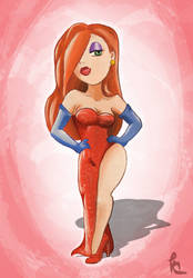 Jessica Rabbit by xxHidden-Soulxx