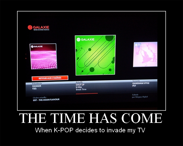 K-POP invasion - Motivational Poster