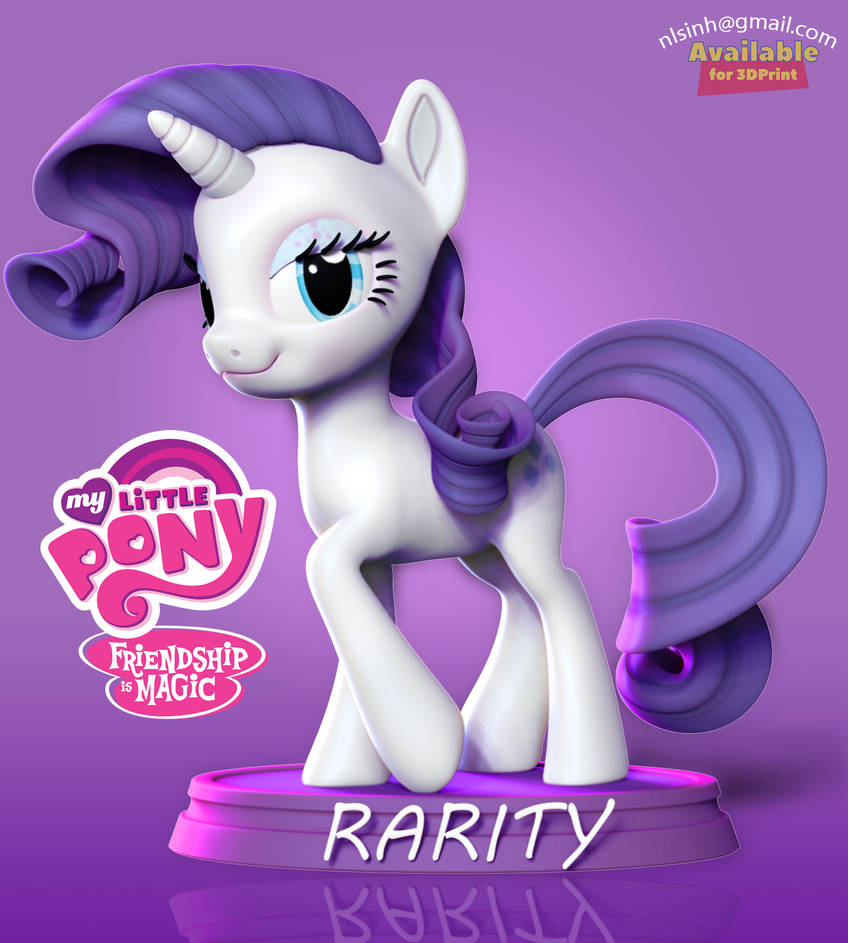 Deviantart Rarity Pony Rarity - Little Pony Fanart by nlsinh on DeviantArt
