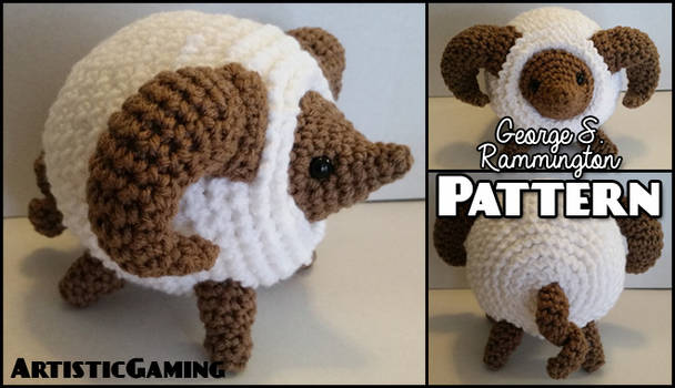 Fluffy Ram - Crochet Pattern