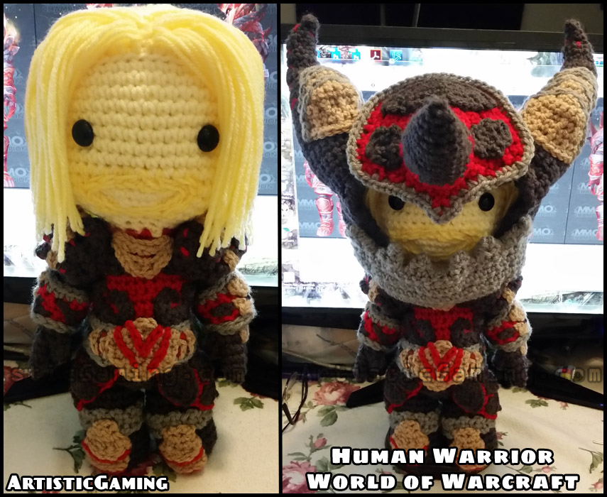 Human Warrior - World of Warcraft by GamerKirei