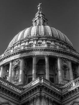 Saint Paul's Cathedral Black and White