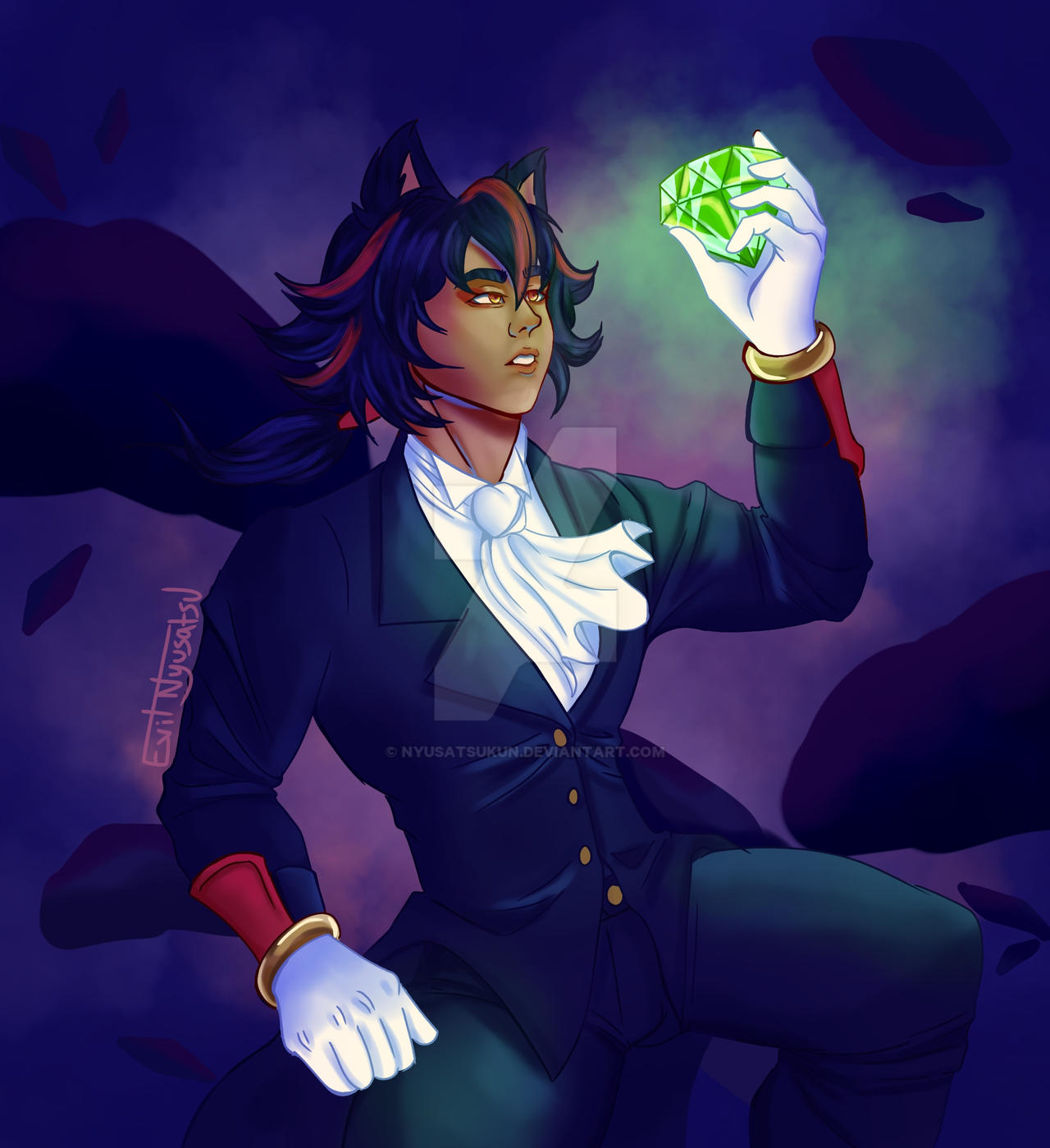Shadow Inhumane Shadow the Hedgehog human by nyusatsukun on DeviantArt