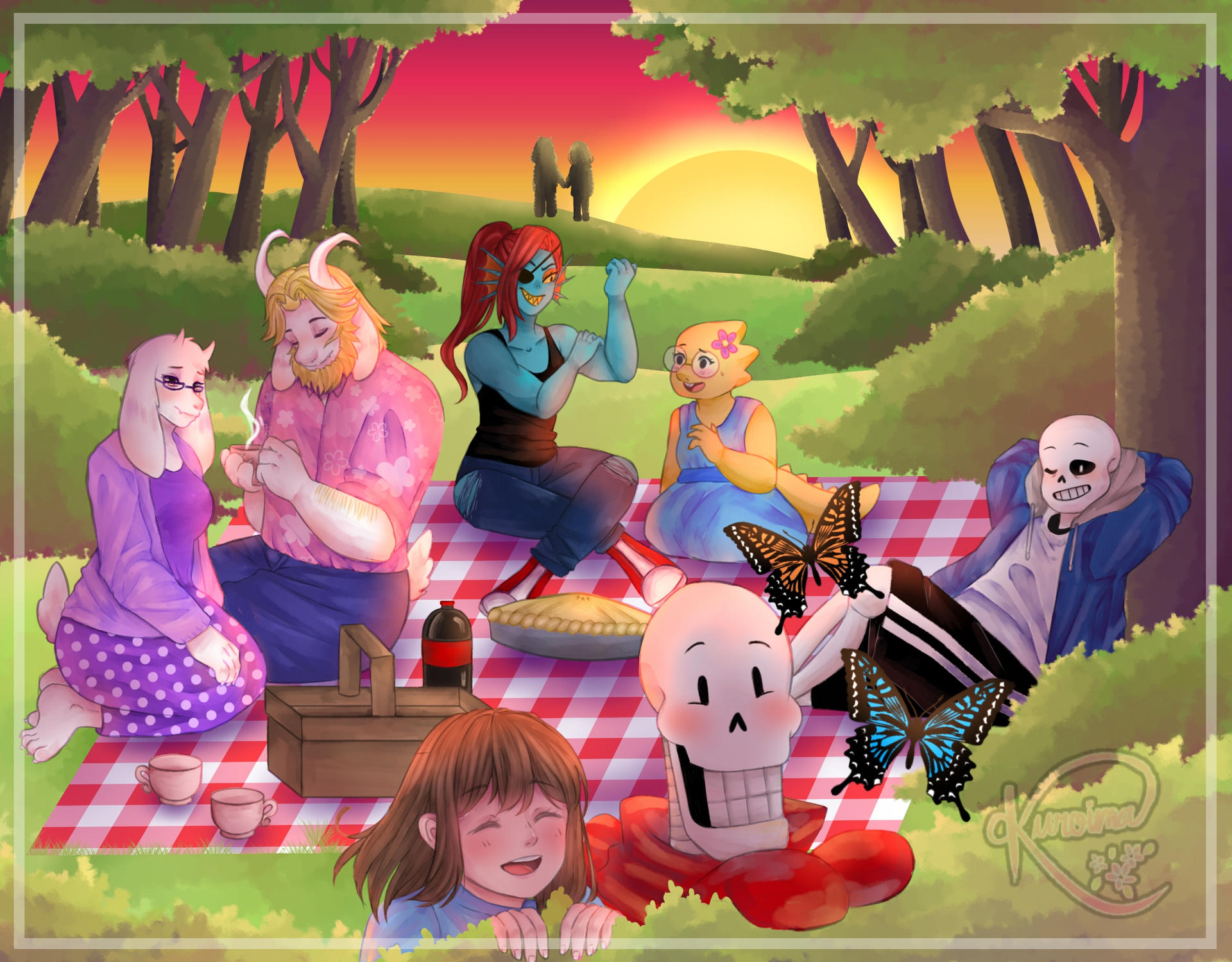 The True Ending Undertale Fanart By Kuroimayuu On Deviantart The True Ending Undertale Fanart By Kuroimayuu On Deviantart