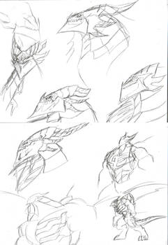 Deathwing Sketches