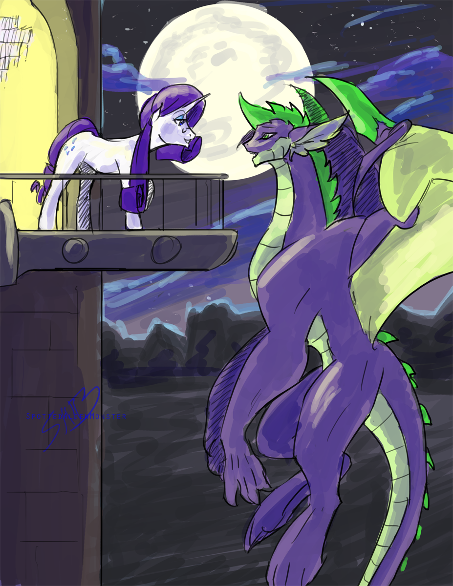 Sparity - Moonlit Balcony (Reasonably Sized)