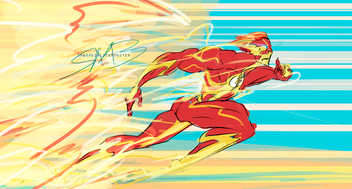 Dig The Flash Doodle - The Flash Redesign by SpottedAlienMonster on DeviantArt