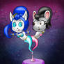 Chibi Genie Buddies, Selene and Taffy