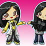 Yuen Man n Mei Mei in Chibi