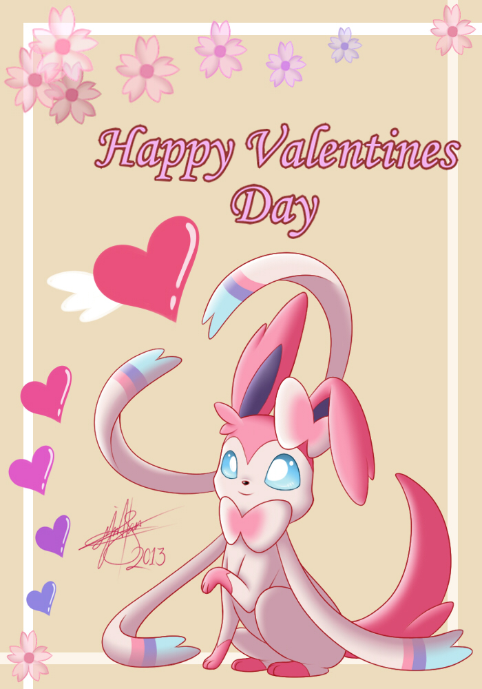 Ninfia / Sylveon .:Happy Valentines Day:.