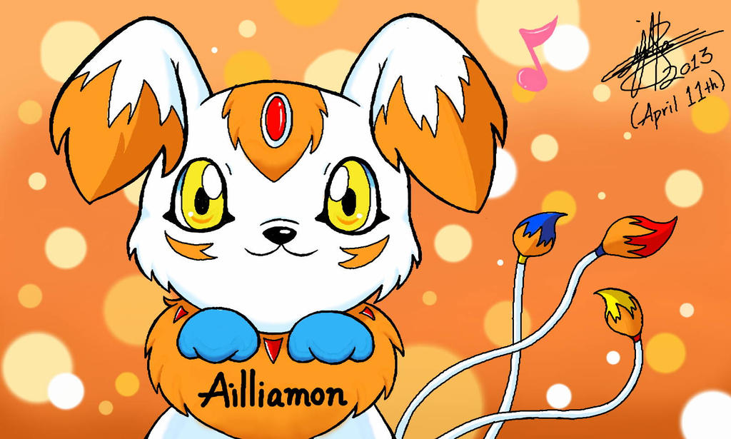 ~Ailliamon on Colors 3d~