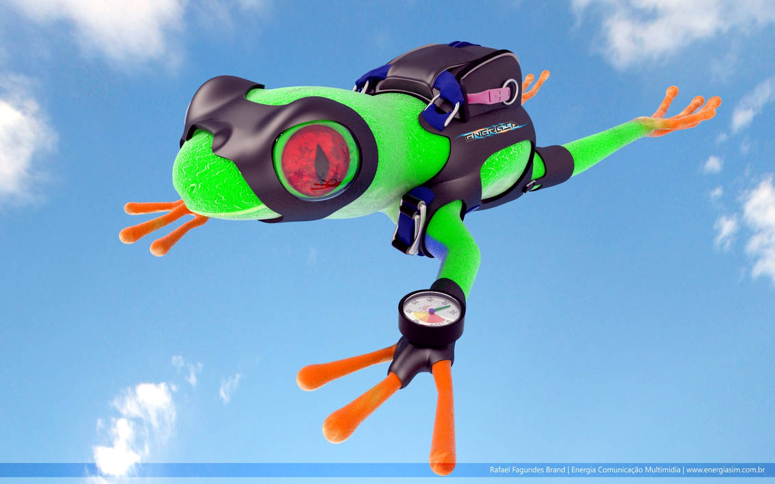 RFB 349 - Parachuting frog!
