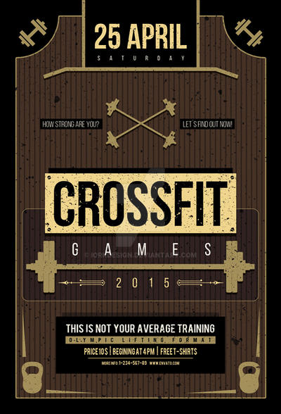 Crossfit Games flyer