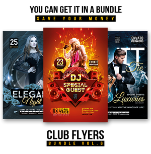 Club flyers bundle