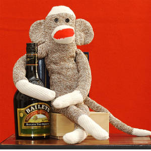 Portrait of a Sock Monkey