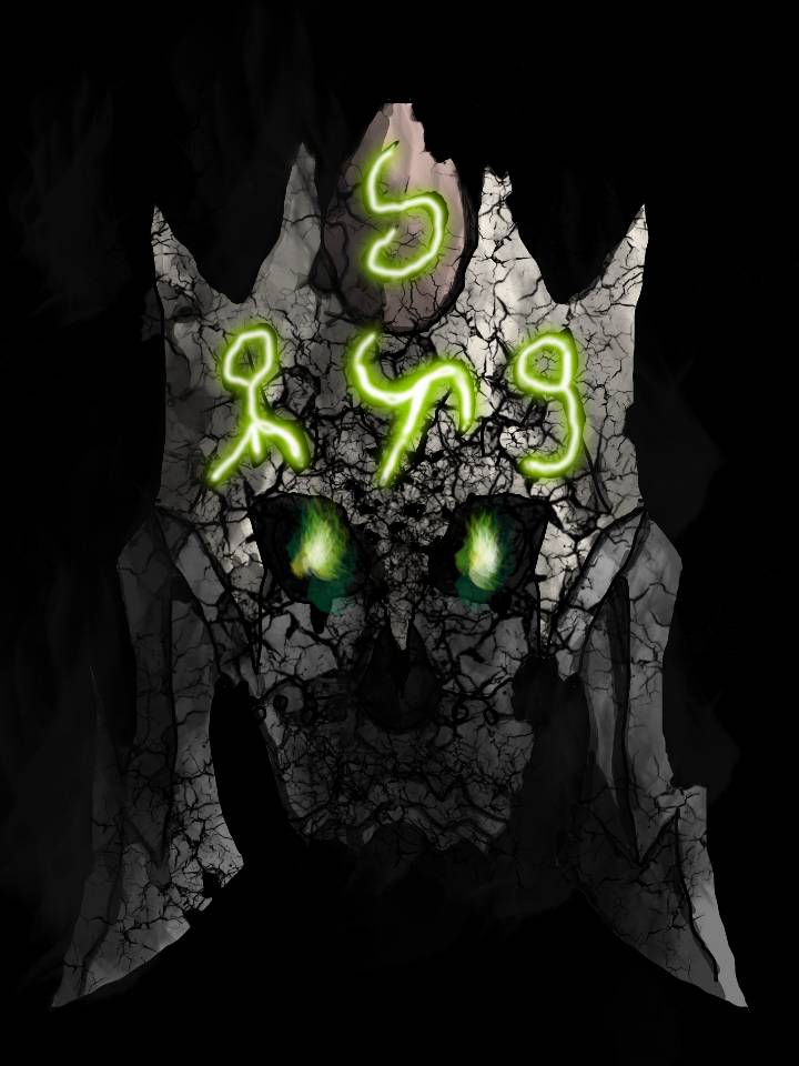 Shattered Rune Mask by TheNamelessVoid on DeviantArt