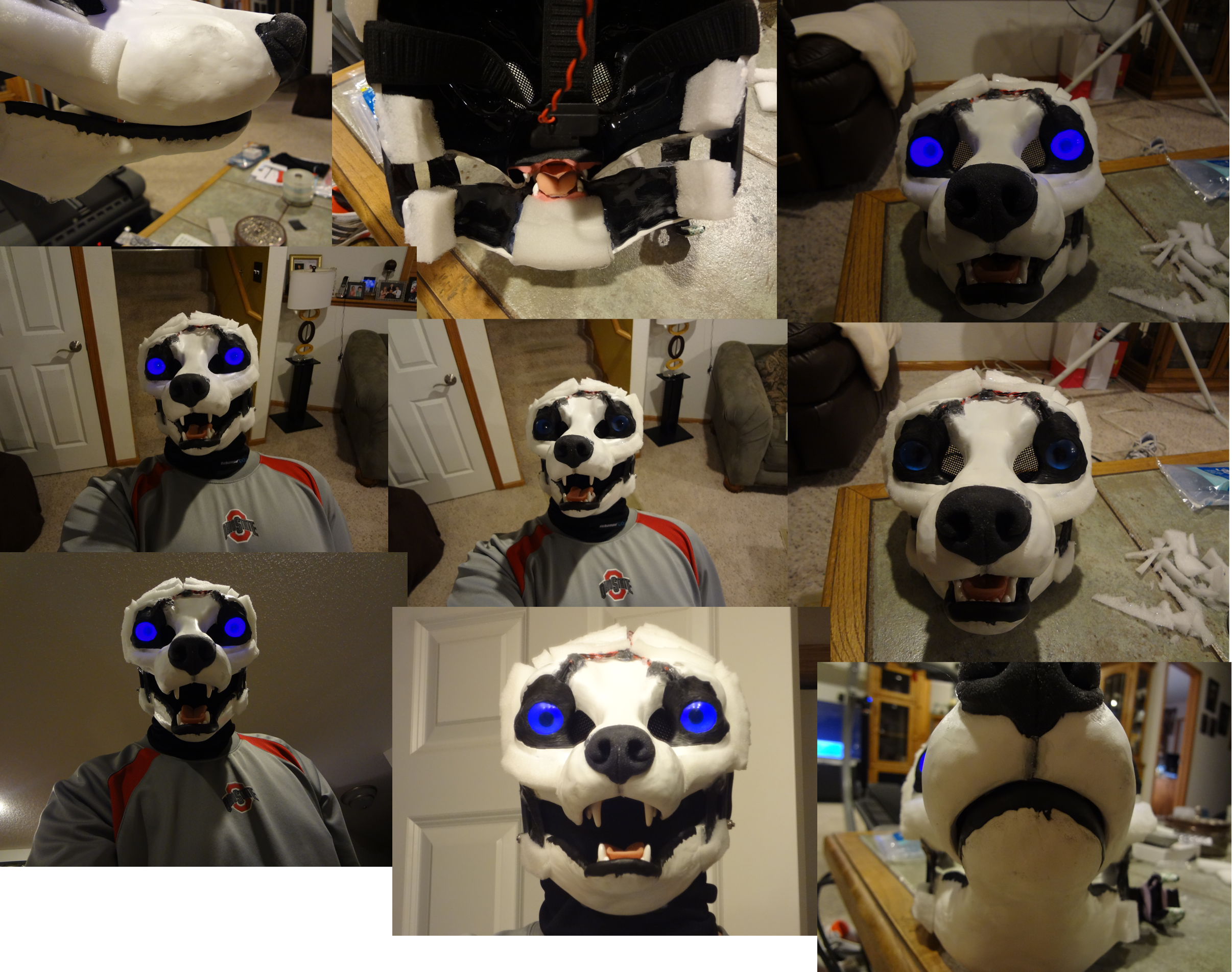 Fursuit Progress Day 3