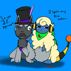 Poochyena and Mareep