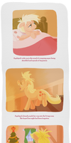 To Applebloom, From Santa Hooves page 5