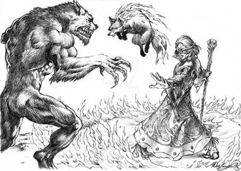 Darro vs Werewolf