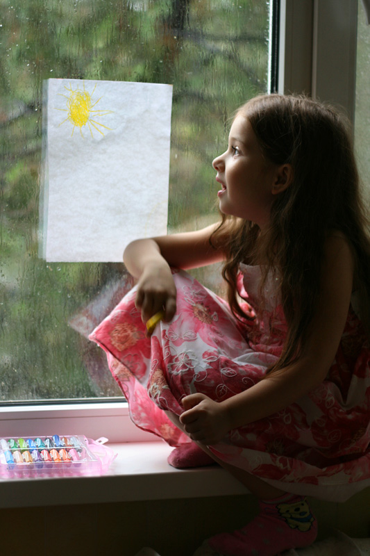 Drawing the sun