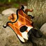 Handmade Leather Jester Mask