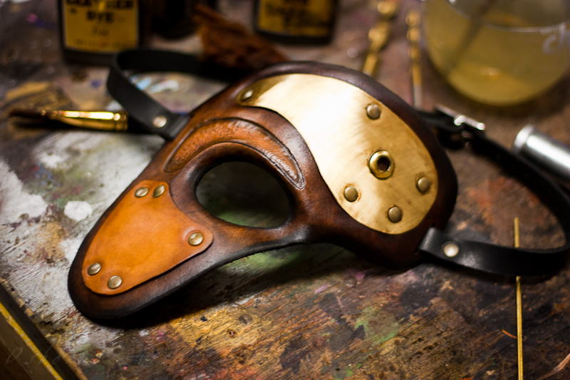 Steampunk Phantom Mask