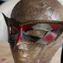 Harlequinn Masquerade Leather Mask
