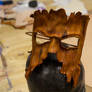 Tree Ent Handmade Leather Mask