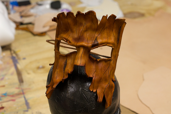 Tree Ent Handmade Leather Mask