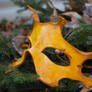 Oak Leaf Handmade Leather Mask