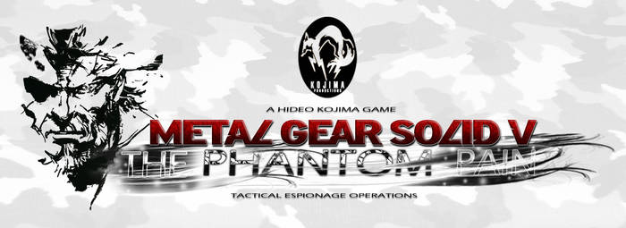 Metal Gear Solid V redesigned logo