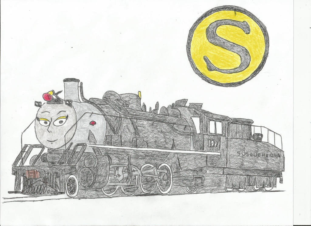 Sy Class Engine Model Train Susqehanna SY-class 2-8-2 #142 by metalheadrailfan on DeviantArt